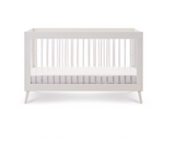 Maura 2 Piece Room Set - White with Acrylic