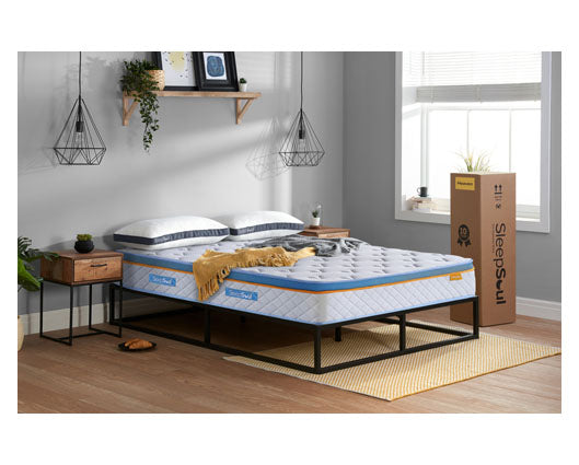 135cm SleepSoul Heaven 2000 Pocket Mattress - Double