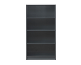Traditional Tall Bookcase-Dark Grey