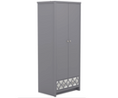 Arlo 2 Door 1 Drawer Wardrobe- Cool Grey