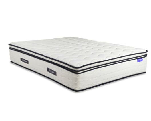 SleepSoul Space 2000 Pocket Sprung Boxtop Mattress (35cm Depth) - Super King