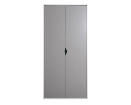 Atrix 2 Door Wardrobe-Grey
