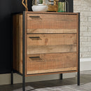 Harben 3 Drawer Chest Distressed Oak Effect
