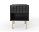 Nova Lamp Table- Black