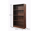 Tall Bookcase-Walnut