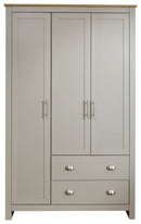 Lachlan 3 Door 2 Drawer Wardrobe