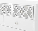 Arlo 3+4 Drawer Chest- White