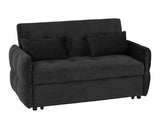 Chelsea Sofa Bed - Black Fabric