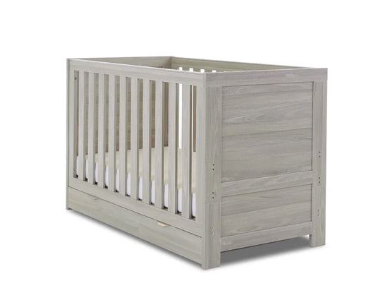 Nika Cot Bed & Under Drawer - Grey Wash