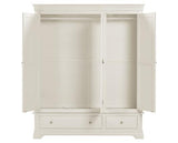 BORDEAUX 3 DOOR WARDROBE - IVORY