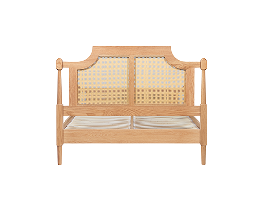 Geneva King Rattan Bed