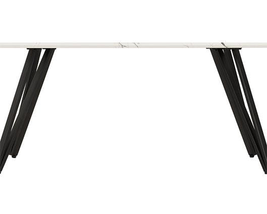 MARLOW COFFEE TABLE - WHITE MARBLE EFFECT