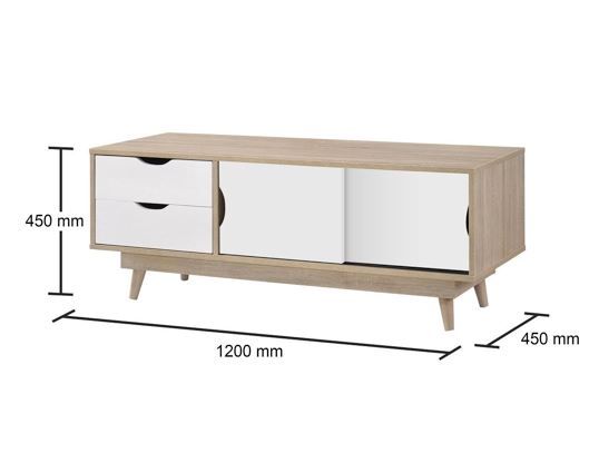 Culton 2 Door & 2 Drawer TV Unit