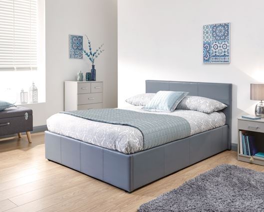 King End Lift Ottoman Bed