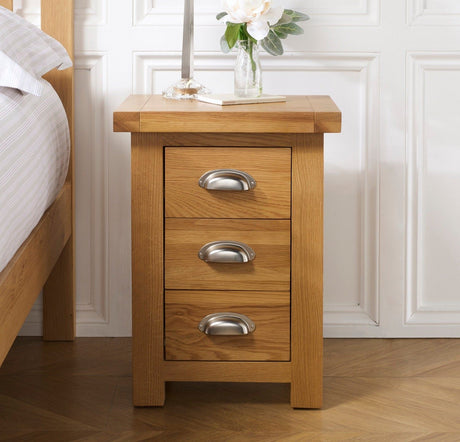 Winona Small 3 Drawer Bedside