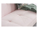 AURORA SOFA BED BLUSH PINK