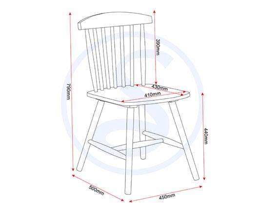 EMERY EXTENDING DINING SET (X4 CHAIRS) - NATURAL OAK EFFECT