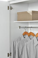 Highbury 3 Door Wardrobe - White