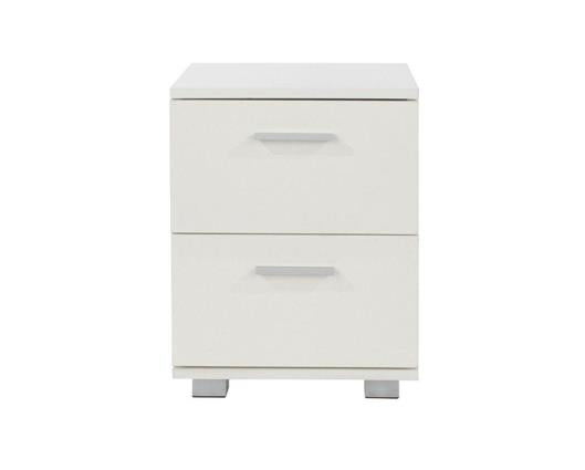 Luna 2 Drawer Compact Bedside Cabinet