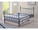 Aderley Small Double Bed Frame - Black