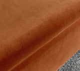 Melta Ottoman Storage Bench- Russet