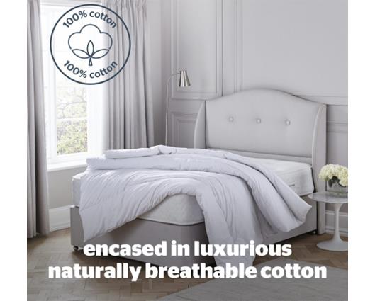 Single - Silentnight Pure Cotton Duvet � 10.5 Tog
