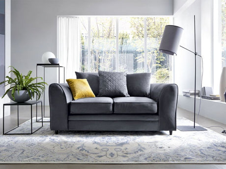 Chevelle 2 Seater Sofa - Dark Grey