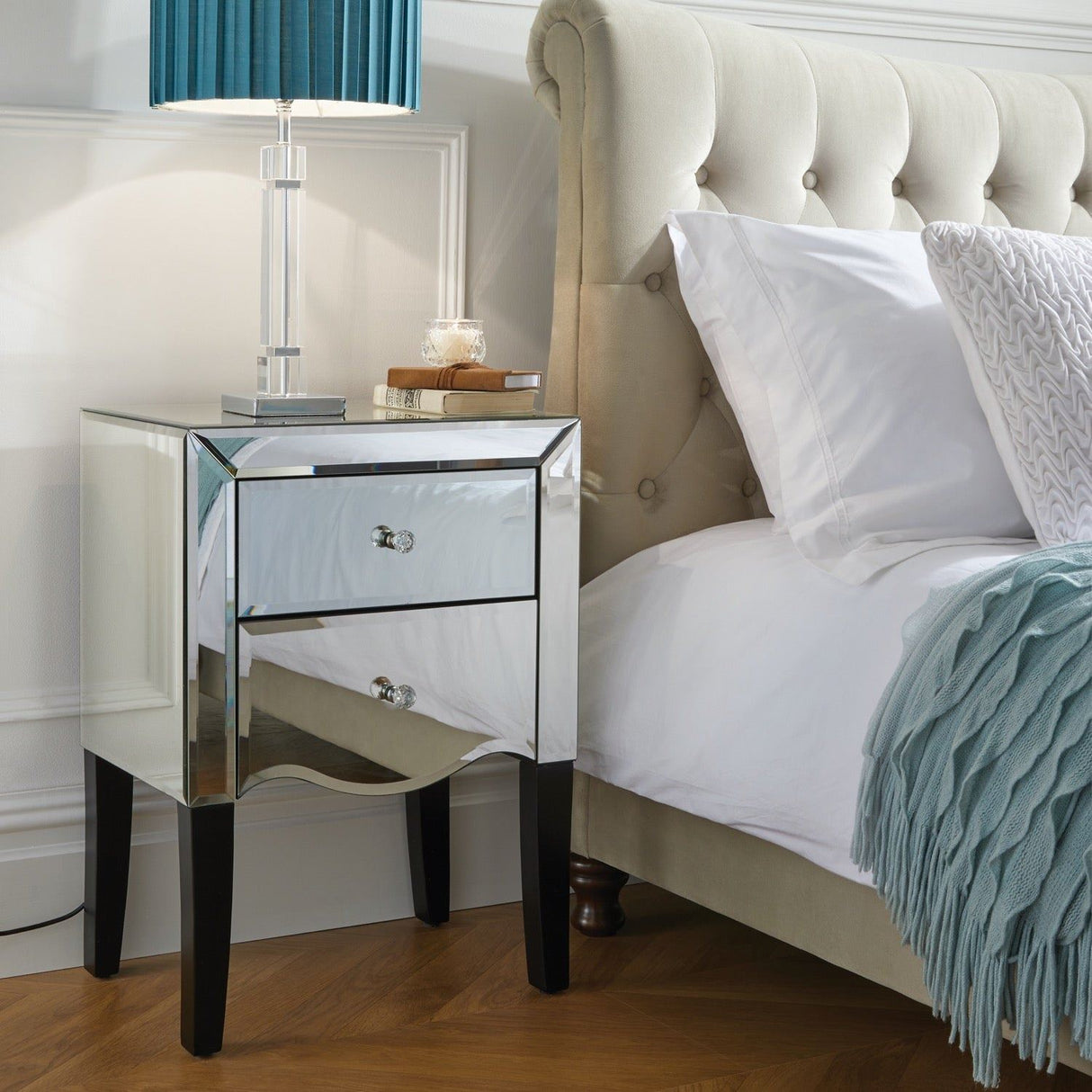 Paolo 2 Drawer Bedside