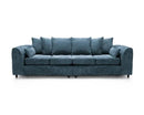 Heidi 4 Seater Sofa - Dark Blue