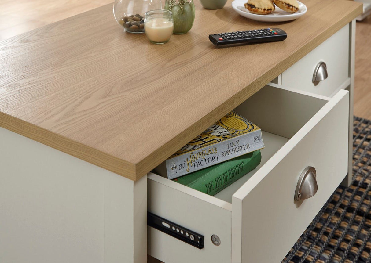 Lachlan 2 Drawer Coffee Table