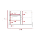 Houston Small Sideboard with 2 Door, 1 Drawer