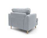 Hollie Armchair - Light Grey
