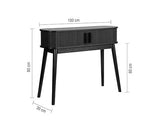 Axel Console Table - Black