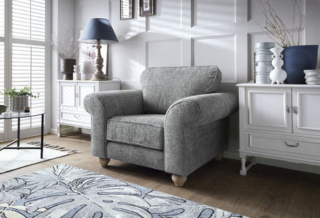 Iris Armchair - Steel Grey