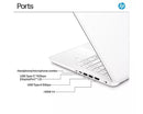 HP 14-dq6500sa 14" Laptop - Intel® N150 128gb White