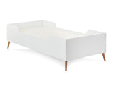 Maya Toddler Bed - White with Natural