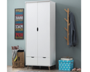 Pexton 2 Door Wardrobe with 2 Drawers