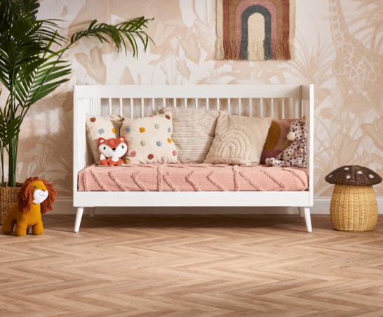 Maura Cot Bed - Nordic White