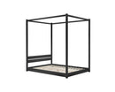 Daniel Four Poster King Bed - Black