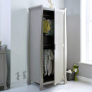 Seren Single Wardrobe-Warm Grey
