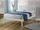 Denver Small Double Bed- White