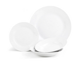 Sabichi 12 Piece Day To Day Dinner Set White