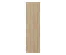 Ciaro 2 Door 1 Drawer Wardrobe- Euro Oak