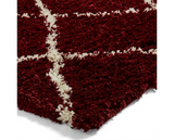 Skyler Red/Cream - 200cm x 290cm