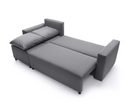 Otto Left Hand Facing Corner Sofa - Dark Grey