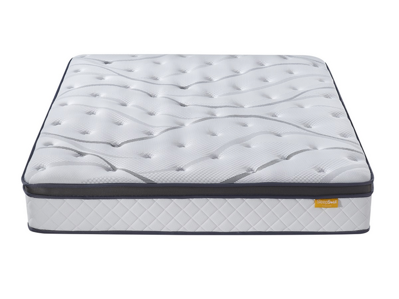 SleepSoul Heaven 1000 Pocket Sprung Coolgel Mattress (25cm Depth) - King