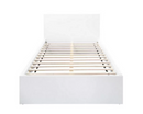 Oslo Double Bed - White