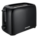 Daewoo Essentials 2 Slice Toaster Black