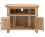 WINDSOR CORNER TV UNIT - NATURAL OAK