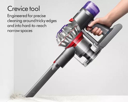 DYSON V8 Total Clean Cordless Vacuum Cleaner - Nickel & Silver